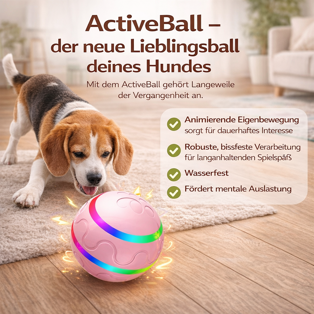 ActiveBall – Intelligente Beschäftigung für aktive Haustiere
