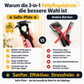 3-in-1 Fellpflegebürste für Hunde & Katzen