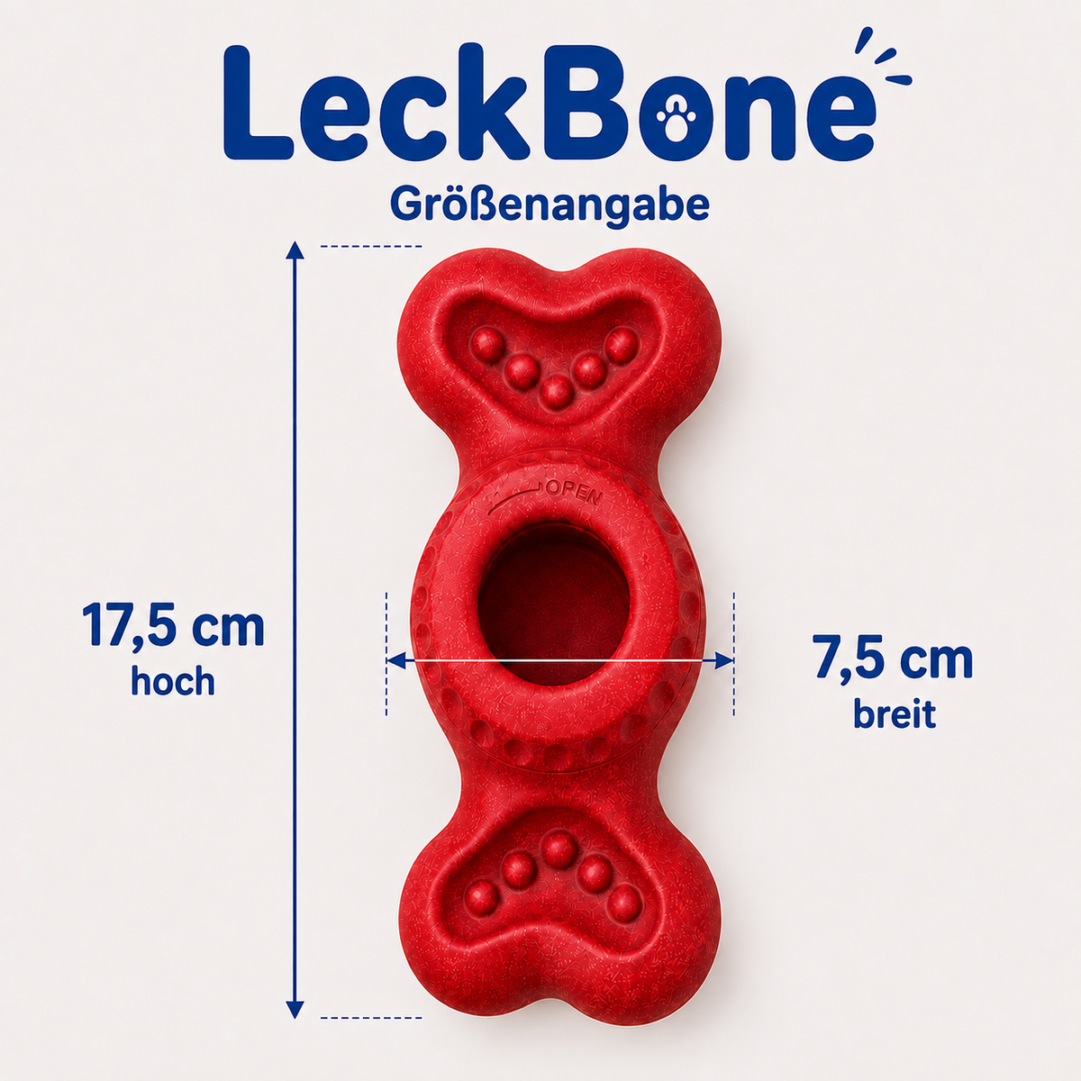 LeckBone – Schleck- & Kauspielzeug für Hunde