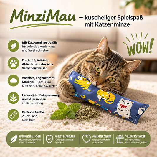 MinziMau – Kuscheliger Spielspaß mit Katzenminze