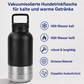 3-in-1 Trinkflasche für Hunde – Wasserflasche & 2 Näpfe für unterwegs