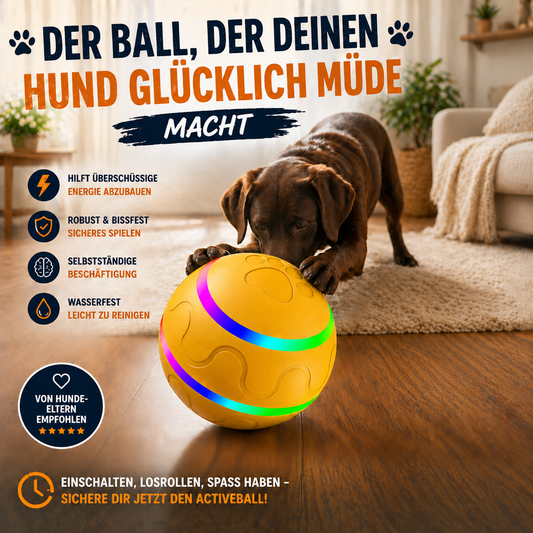 ActiveBall – Intelligente Beschäftigung für aktive Haustiere