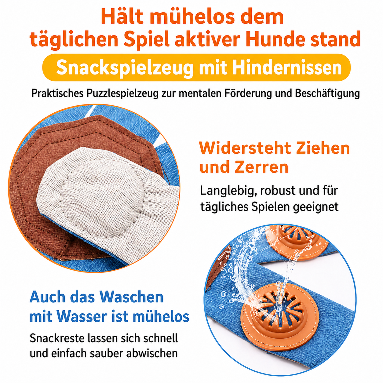 SnackBuddy - das Leckerli-Spielzeug gegen Langeweile und Unruhe