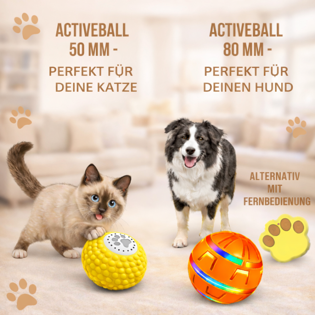 ActiveBall – Intelligente Beschäftigung für aktive Haustiere