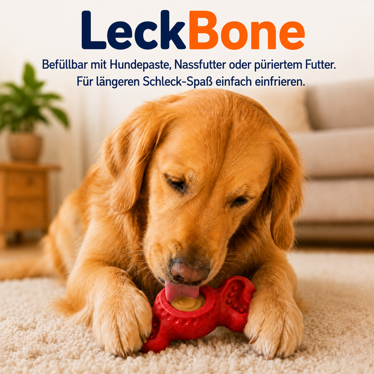 LeckBone – Kauen, Schlecken & Beschäftigung in einem