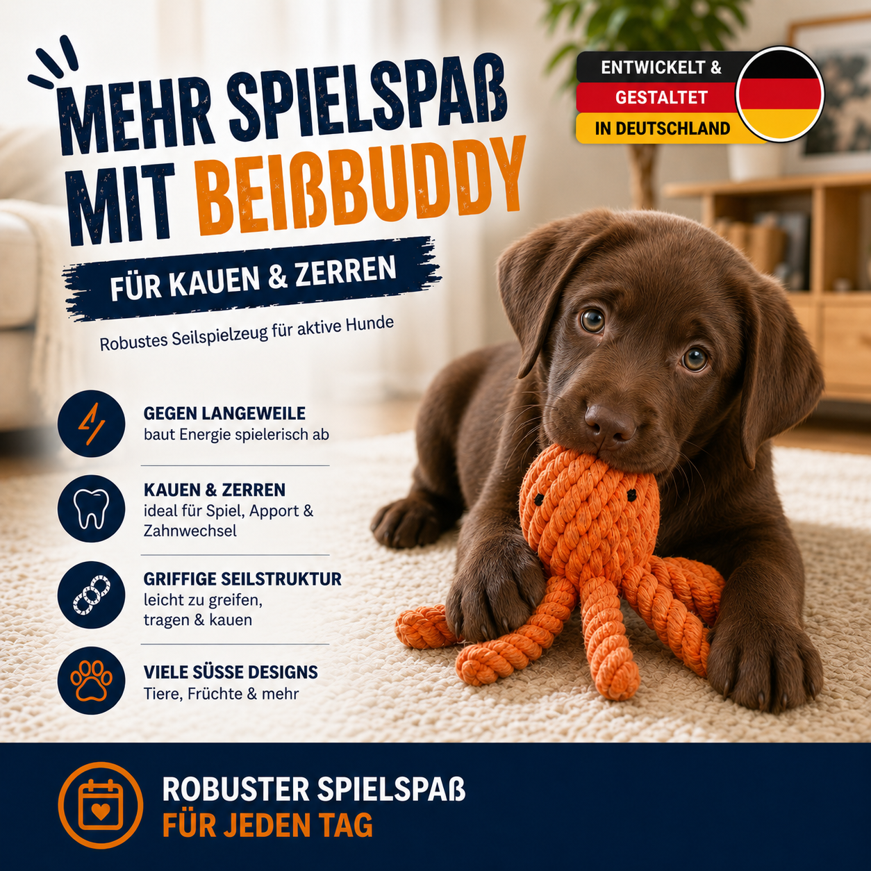BeißBuddys - Spielspaß, der Langeweile wegbeißt